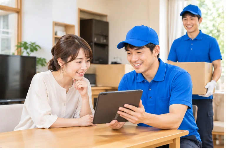 査定・出張・キャンセル無料のサービスイメージ